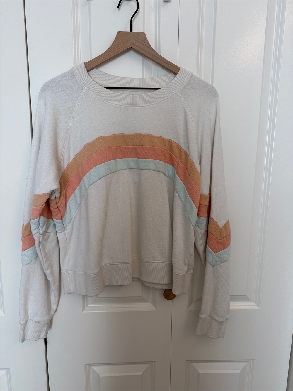 Women’s Faherty Crewneck Sweater, size xl